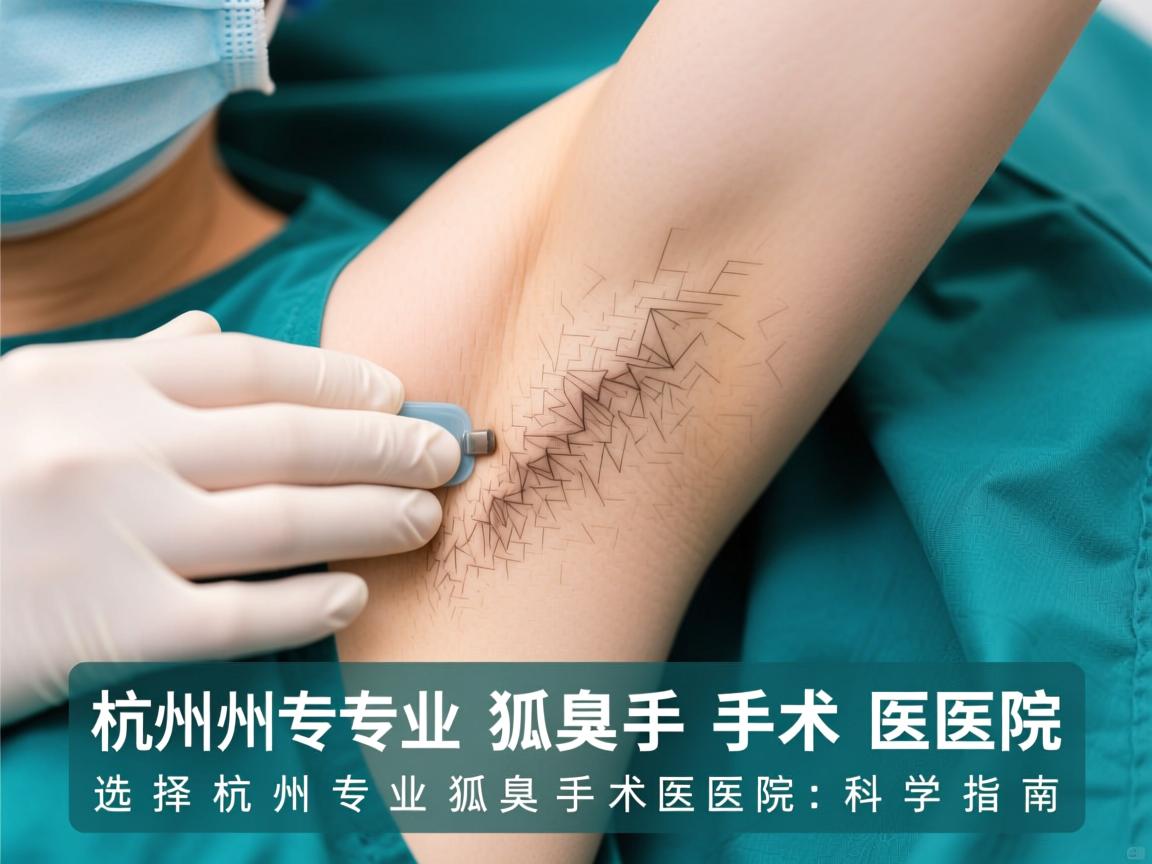 杭州专业狐臭手术医院,选择杭州专业狐臭手术医院的科学指南 杭州专业狐臭手术医院,选择杭州专业狐臭手术医院的科学指南