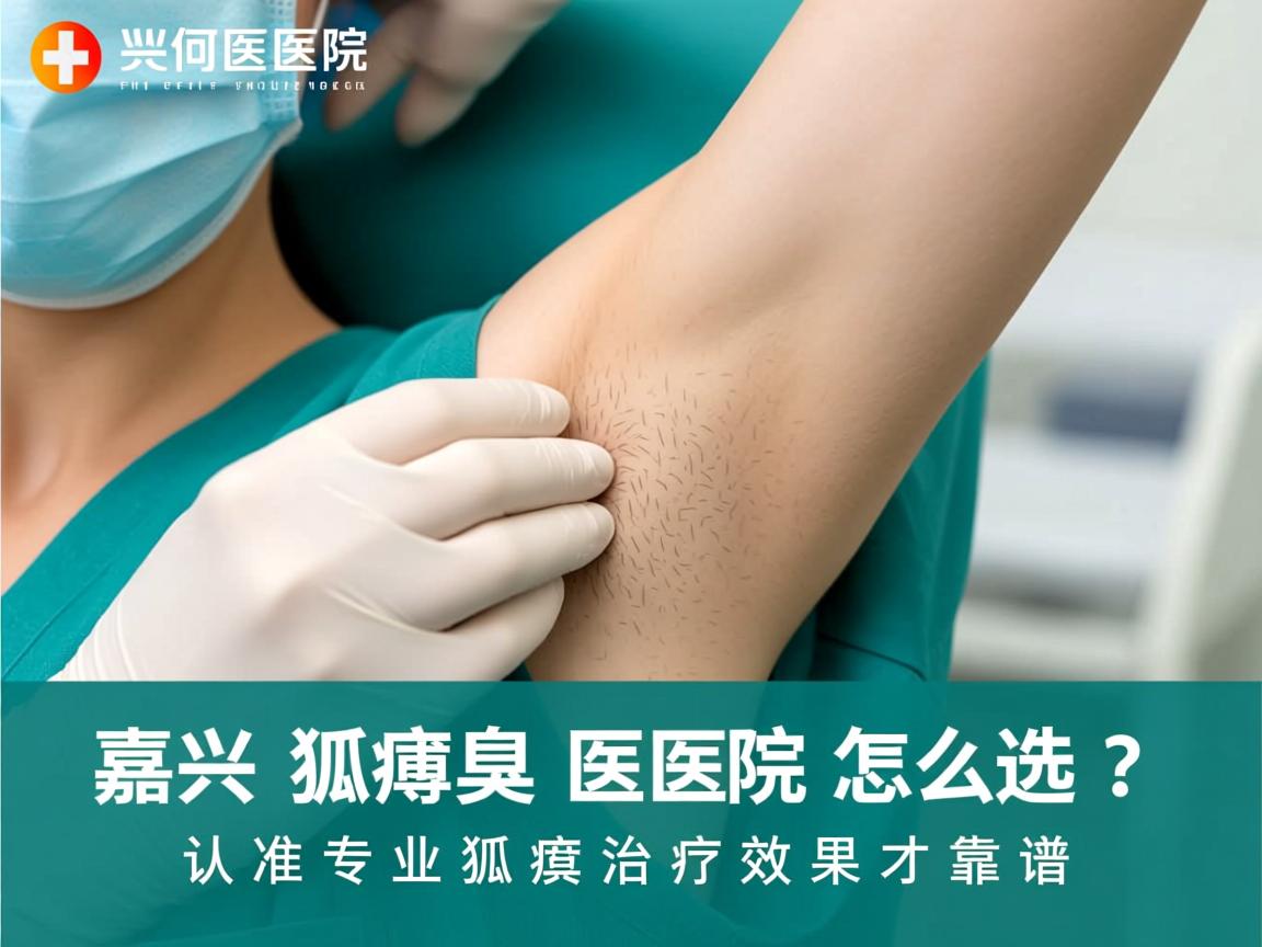 嘉兴狐臭医院怎么选？认准专业狐臭治疗效果才靠谱