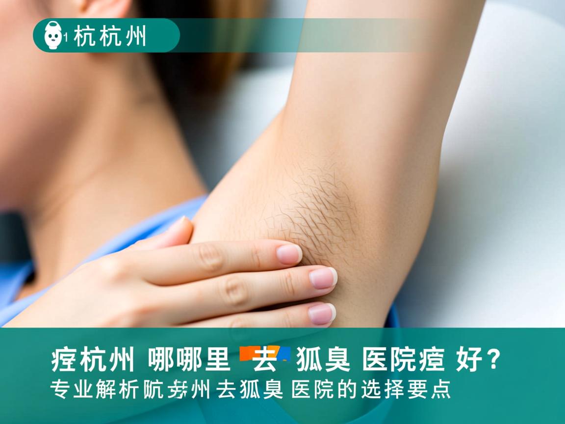 杭州哪里去狐臭医院好？专业解析杭州去狐臭医院的选择要点