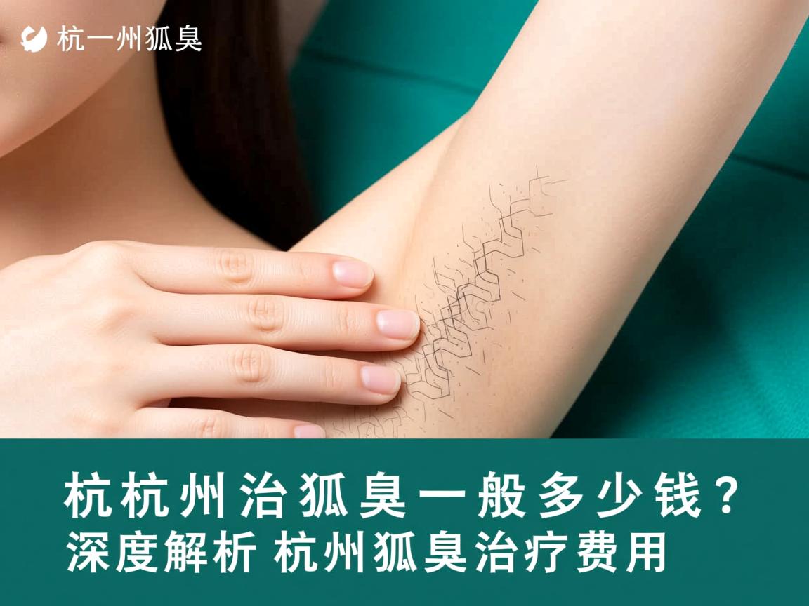 杭州治狐臭一般多少钱？深度解析杭州狐臭治疗费用