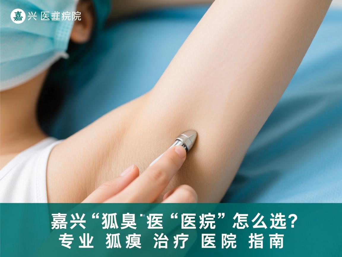嘉兴狐臭医院怎么选？专业狐臭治疗医院指南
