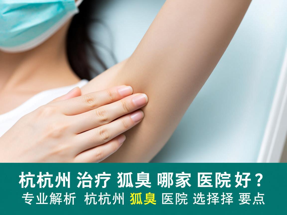杭州治疗狐臭哪家医院好?专业解析杭州狐臭医院选择要点 杭州治疗狐臭哪家医院好?专业解析杭州狐臭医院选择要点