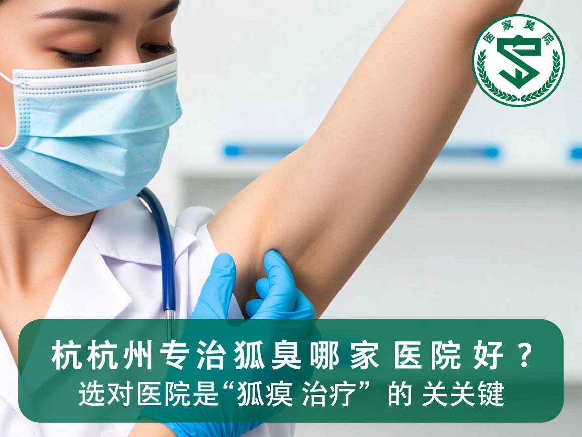 杭州专治狐臭哪家医院好?选对医院是狐臭治疗的关键 杭州专治狐臭哪家医院好?选对医院是狐臭治疗的关键