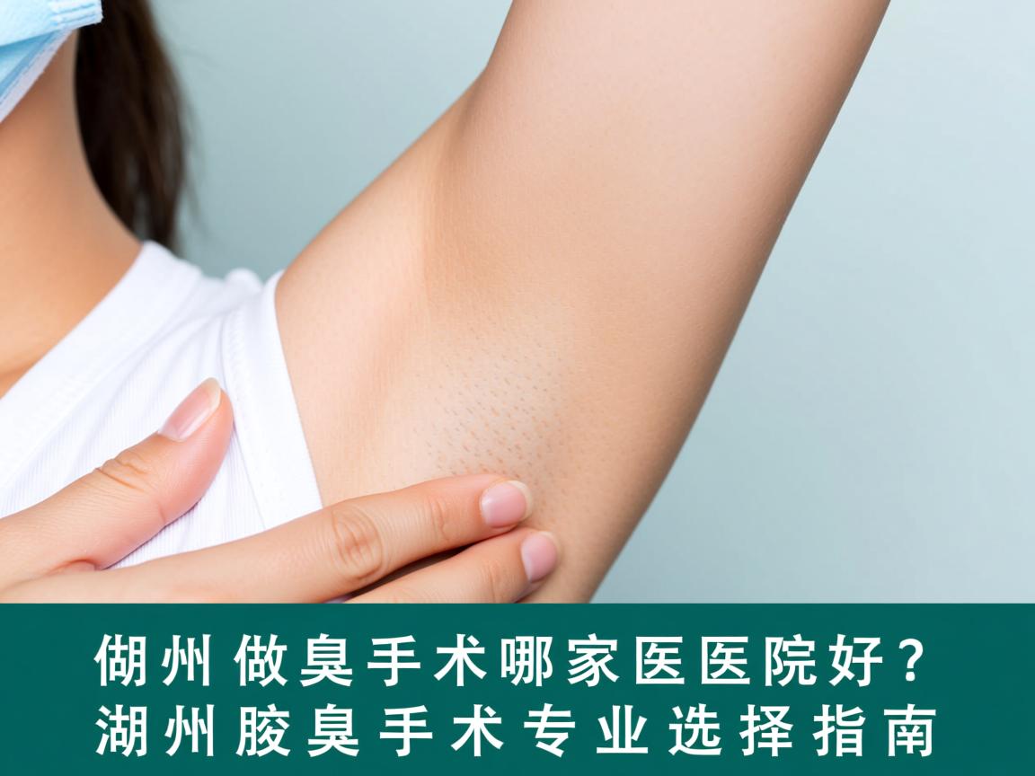 在湖州做腋臭手术哪家医院好?湖州腋臭手术专业选择指南 在湖州做腋臭手术哪家医院好?湖州腋臭手术专业选择指南