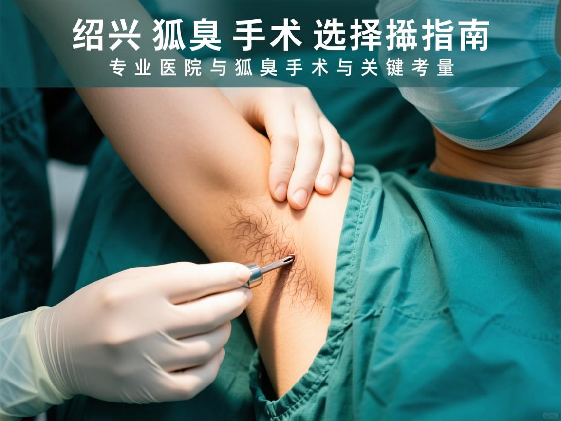 绍兴狐臭手术选择指南，专业医院与狐臭手术的关键考量