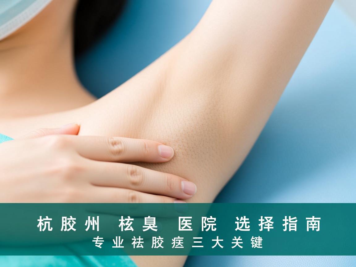 杭州祛腋臭医院选择指南,专业祛腋臭的三大关键 杭州祛腋臭医院选择指南,专业祛腋臭的三大关键