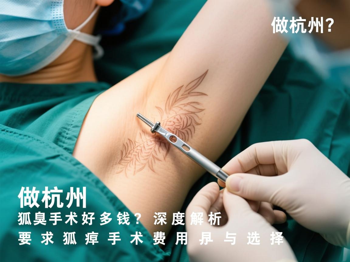 杭州做狐臭手术好多钱?深度解析狐臭手术费用与选择 杭州做狐臭手术好多钱?深度解析狐臭手术费用与选择