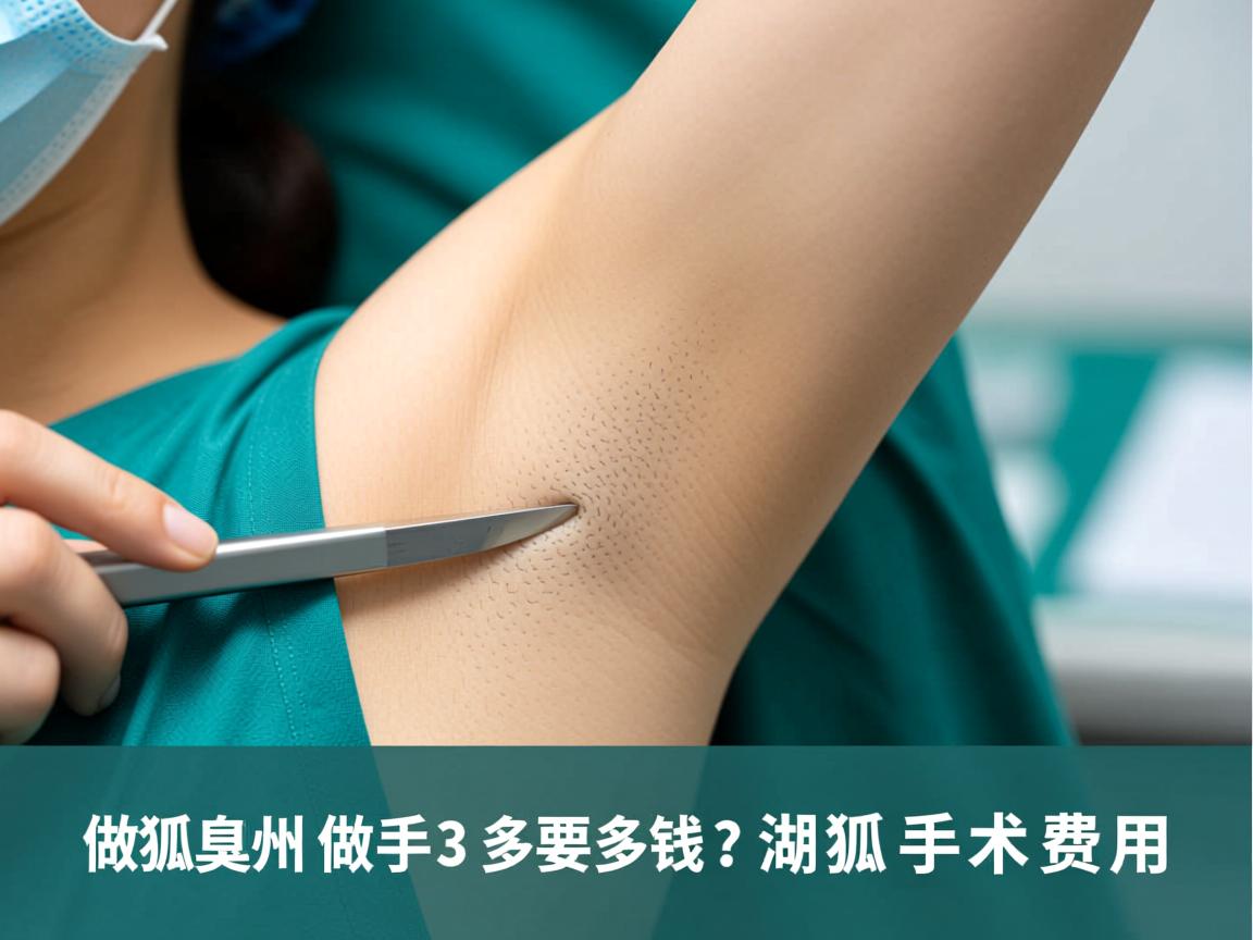 在湖州做狐臭手术要多少钱？深度解析湖州狐臭手术费用