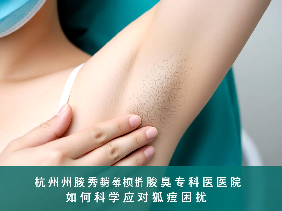 杭州腋秀解析，杭州腋臭专科医院如何科学应对狐臭困扰