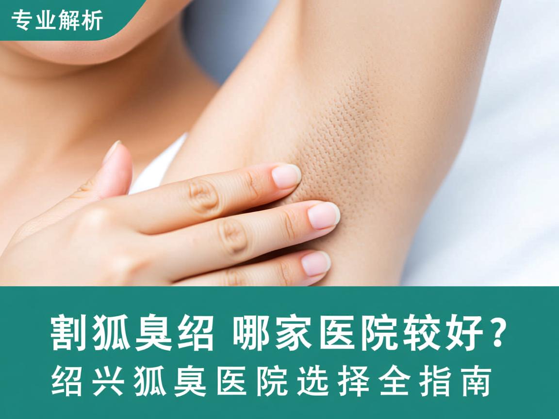 专业解析，割狐臭绍兴哪家医院较好？绍兴狐臭医院选择全指南