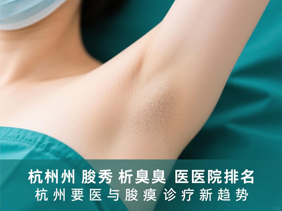 杭州腋秀解析,专业解读杭州腋臭医院排名与腋臭诊疗新趋势 杭州腋秀解析,专业解读杭州腋臭医院排名与腋臭诊疗新趋势