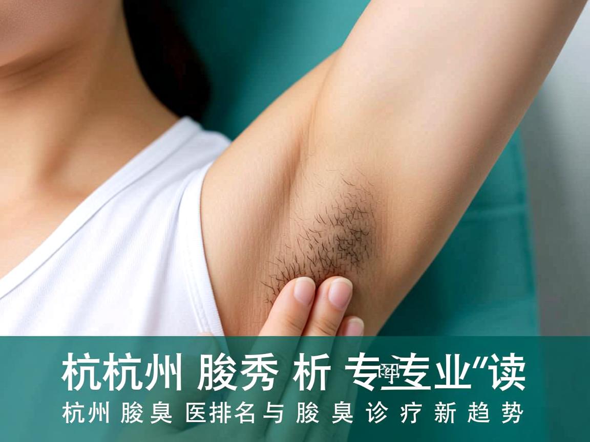 杭州腋秀解析,专业解读杭州腋臭医院排名与腋臭诊疗新趋势 杭州腋秀解析,专业解读杭州腋臭医院排名与腋臭诊疗新趋势