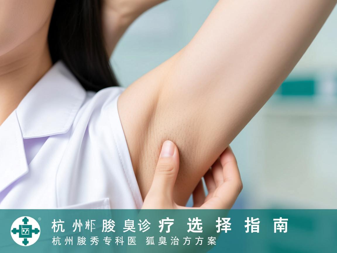 杭州腋臭诊疗选择指南,解析杭州腋秀专科的狐臭治疗方案 杭州腋臭诊疗选择指南,解析杭州腋秀专科的狐臭治疗方案