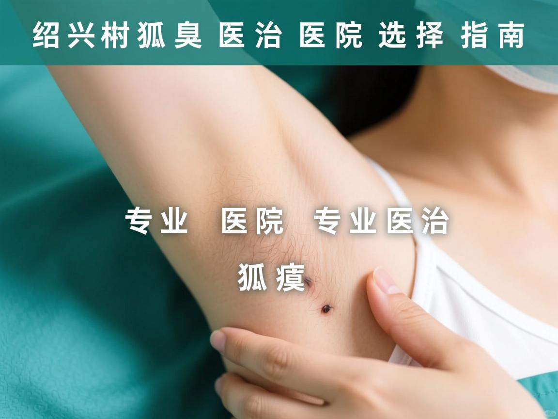 绍兴狐臭医治医院选择指南，专业医院专业医治狐臭