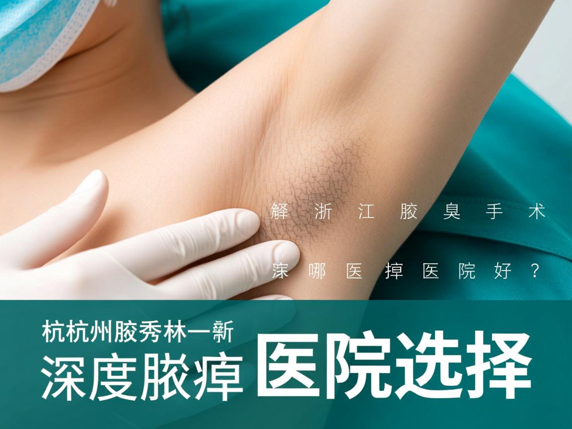 杭州腋秀解析,浙江腋臭手术哪家医院好?深度剖析腋臭医院选择 杭州腋秀解析,浙江腋臭手术哪家医院好?深度剖析腋臭医院选择