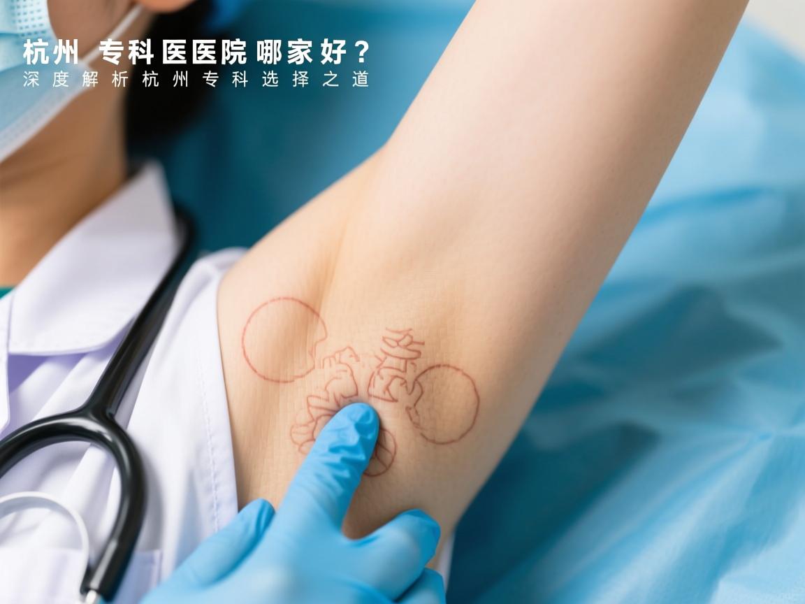 杭州腋臭专科医院哪家好？深度解析杭州腋臭专科的选择之道