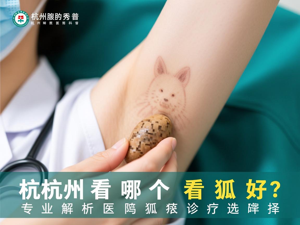 杭州腋秀科普，杭州哪个医院看狐臭好？专业解析狐臭诊疗选择