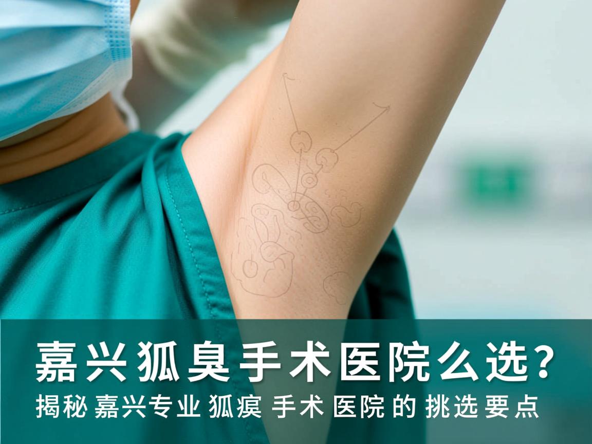 嘉兴狐臭手术医院怎么选？揭秘嘉兴专业狐臭手术医院的挑选要点