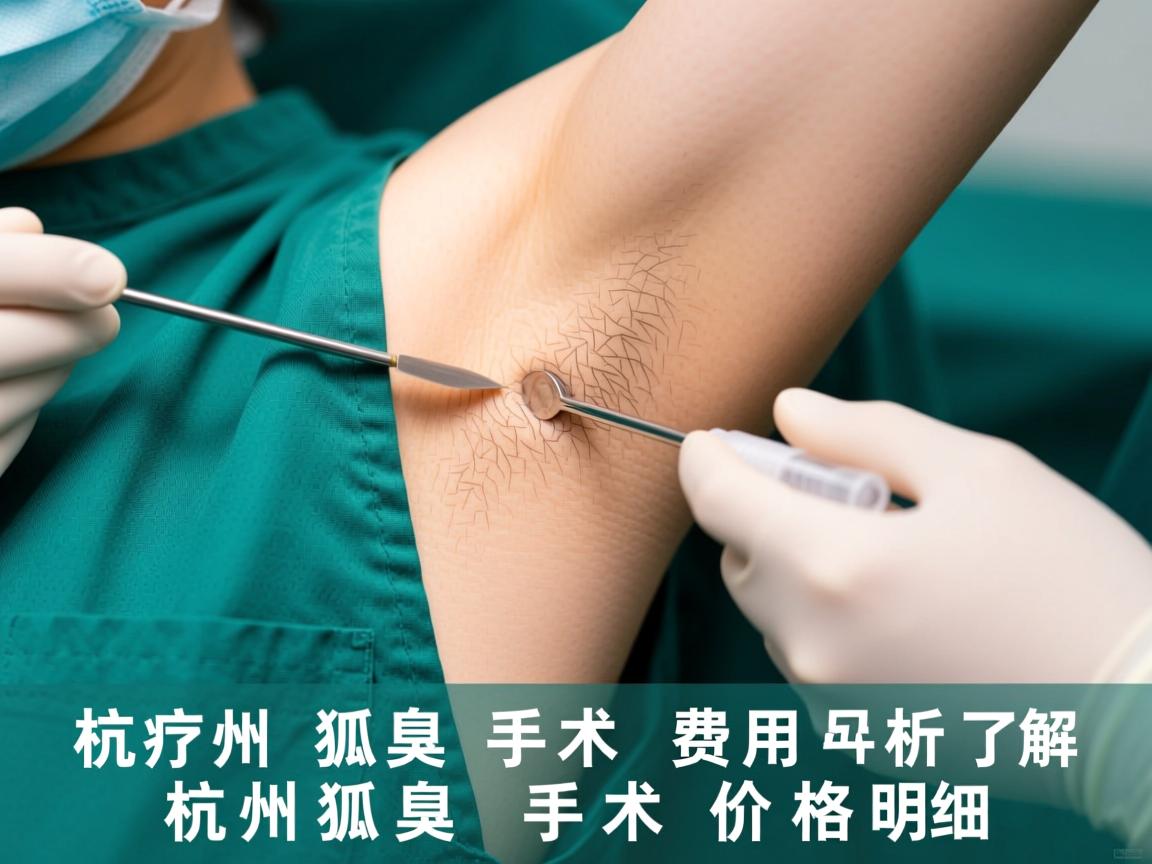 杭州狐臭手术费用解析,了解杭州狐臭手术价格明细 杭州狐臭手术费用解析,了解杭州狐臭手术价格明细