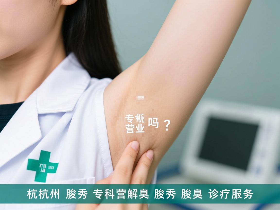 杭州腋秀腋臭专科营业吗?深度解析腋秀腋臭诊疗服务 杭州腋秀腋臭专科营业吗?深度解析腋秀腋臭诊疗服务