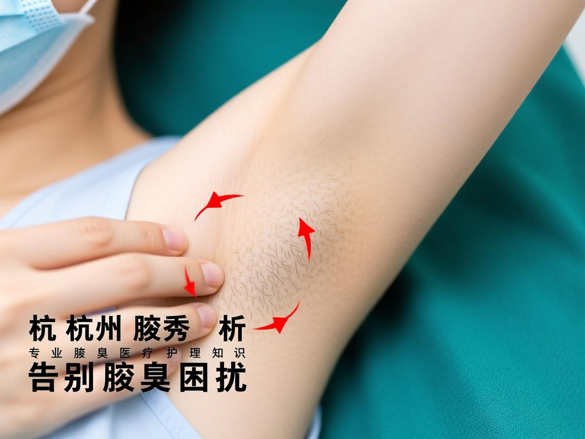 杭州腋秀解析，专业腋臭医疗护理知识，告别腋臭困扰