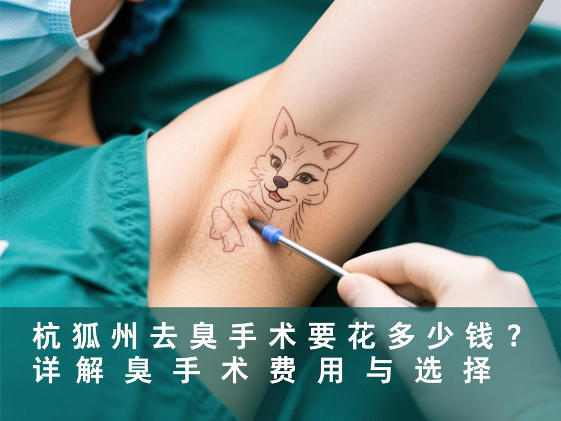 杭州去狐臭手术要花多少钱?详解狐臭手术费用与选择 杭州去狐臭手术要花多少钱?详解狐臭手术费用与选择