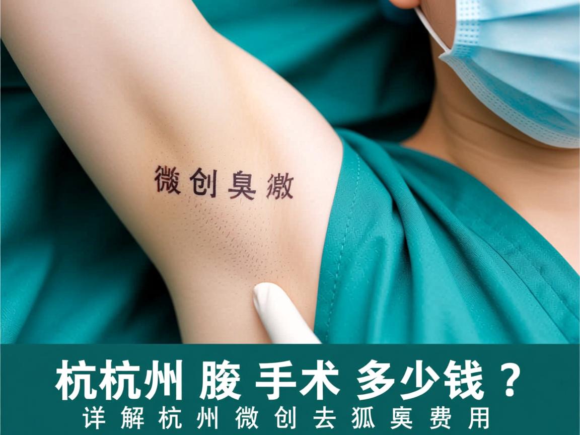 杭州腋臭微创手术多少钱?详解杭州微创去狐臭费用 杭州腋臭微创手术多少钱?详解杭州微创去狐臭费用