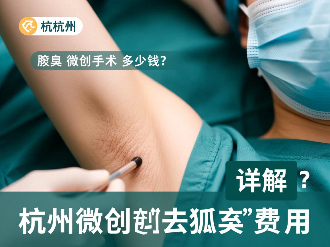 杭州腋臭微创手术多少钱?详解杭州微创去狐臭费用 杭州腋臭微创手术多少钱?详解杭州微创去狐臭费用