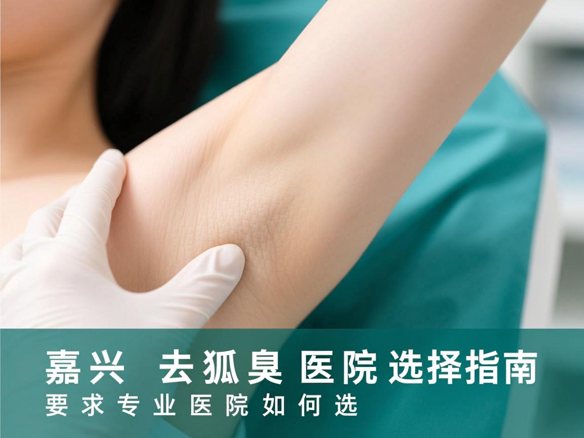 嘉兴去狐臭医院选择指南，专业医院如何选