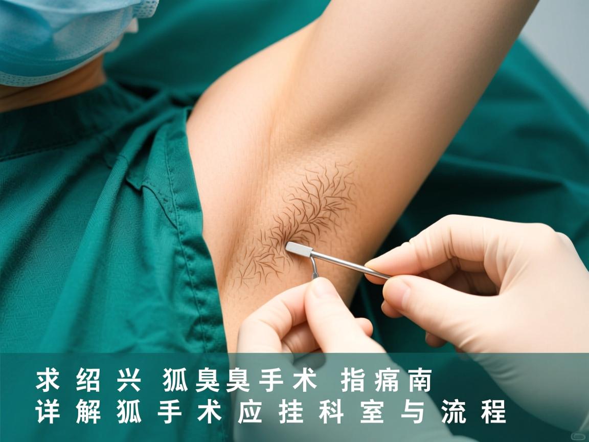 绍兴狐臭手术指南,详解狐臭手术应挂科室与流程 绍兴狐臭手术指南,详解狐臭手术应挂科室与流程