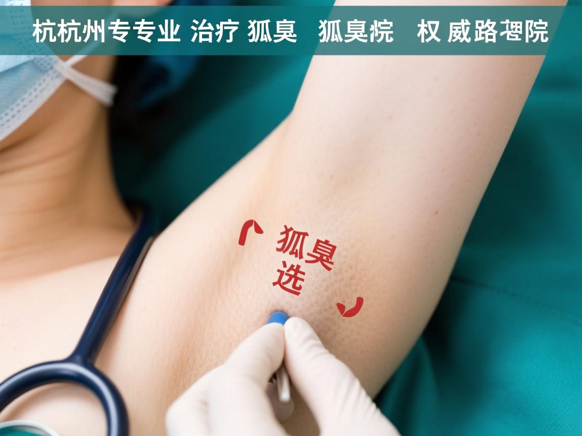 杭州专业治疗狐臭医院解析，选择狐臭治疗医院的权威指南
