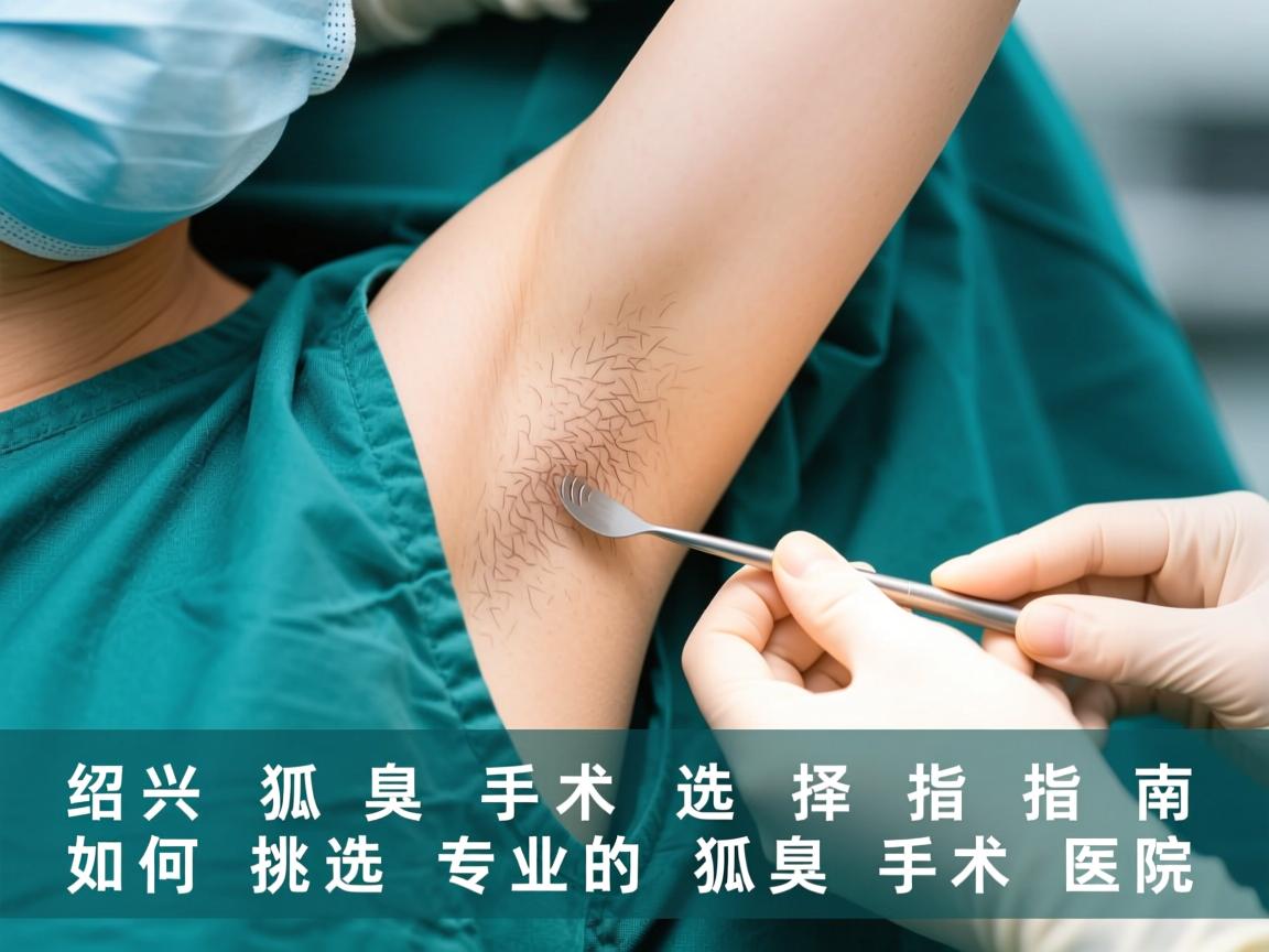 绍兴狐臭手术选择指南，如何挑选专业的狐臭手术医院