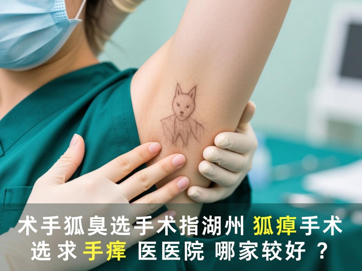 狐臭手术选择指南，湖州狐臭手术医院哪家较好？