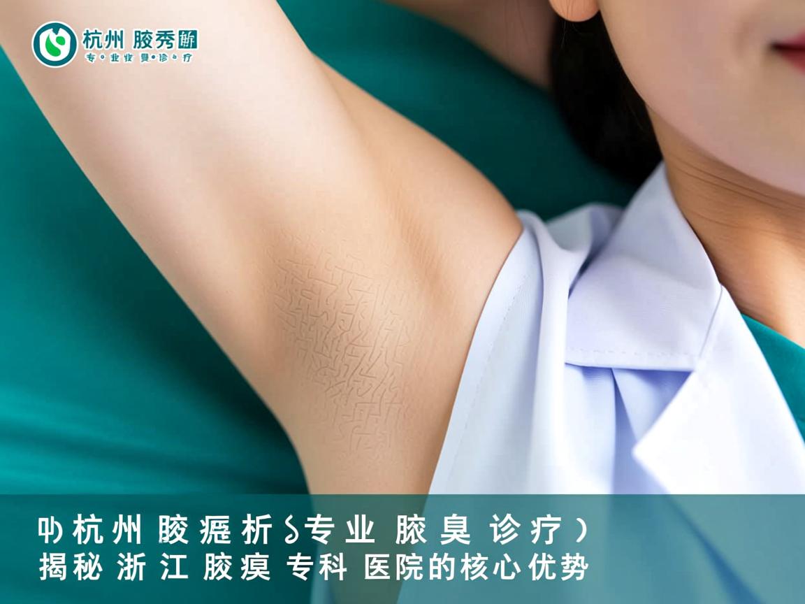 杭州腋秀解析，专业腋臭诊疗，揭秘浙江腋臭专科医院的核心优势