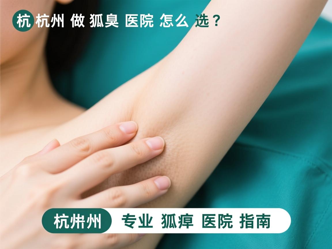 杭州做狐臭医院怎么选？杭州专业狐臭医院指南