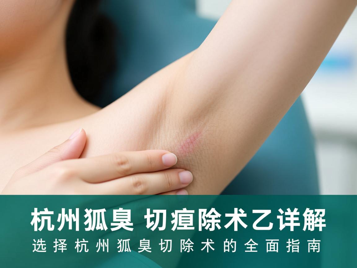 杭州狐臭切除术详解，选择杭州狐臭切除术的全面指南