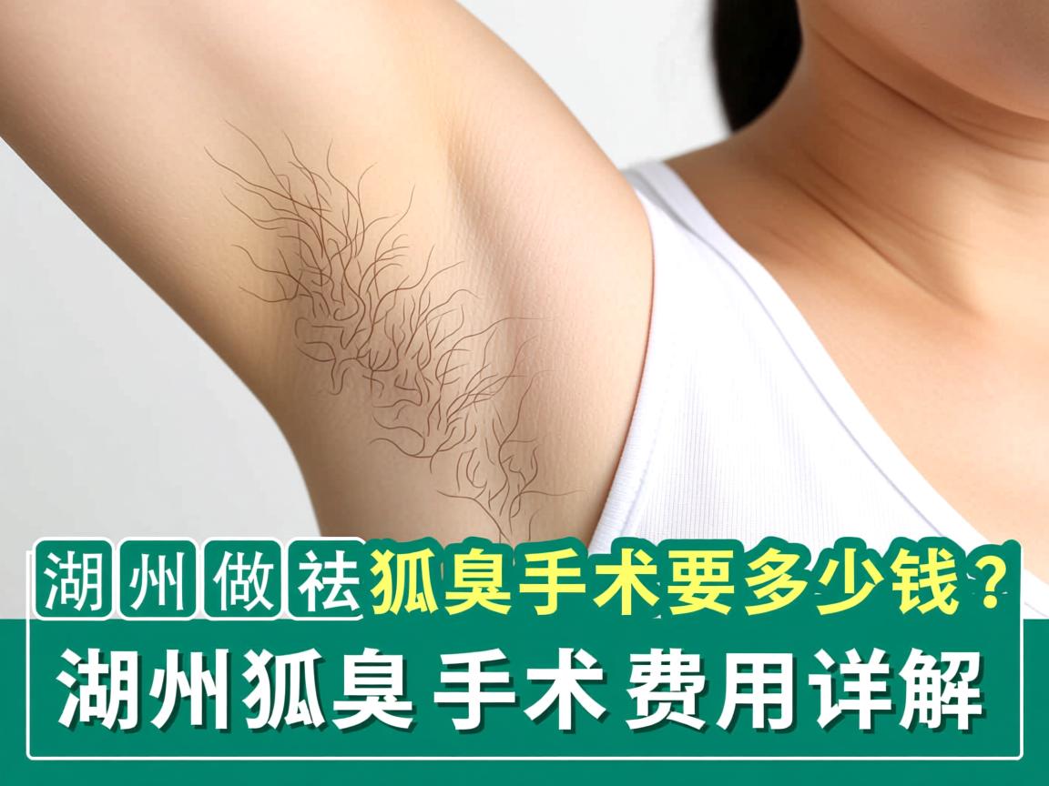 在湖州做祛狐臭手术要多少钱？湖州祛狐臭手术费用详解