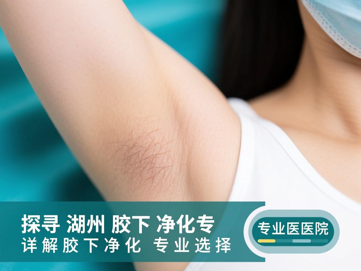 探寻湖州腋下净化专业医院，详解腋下净化的专业选择