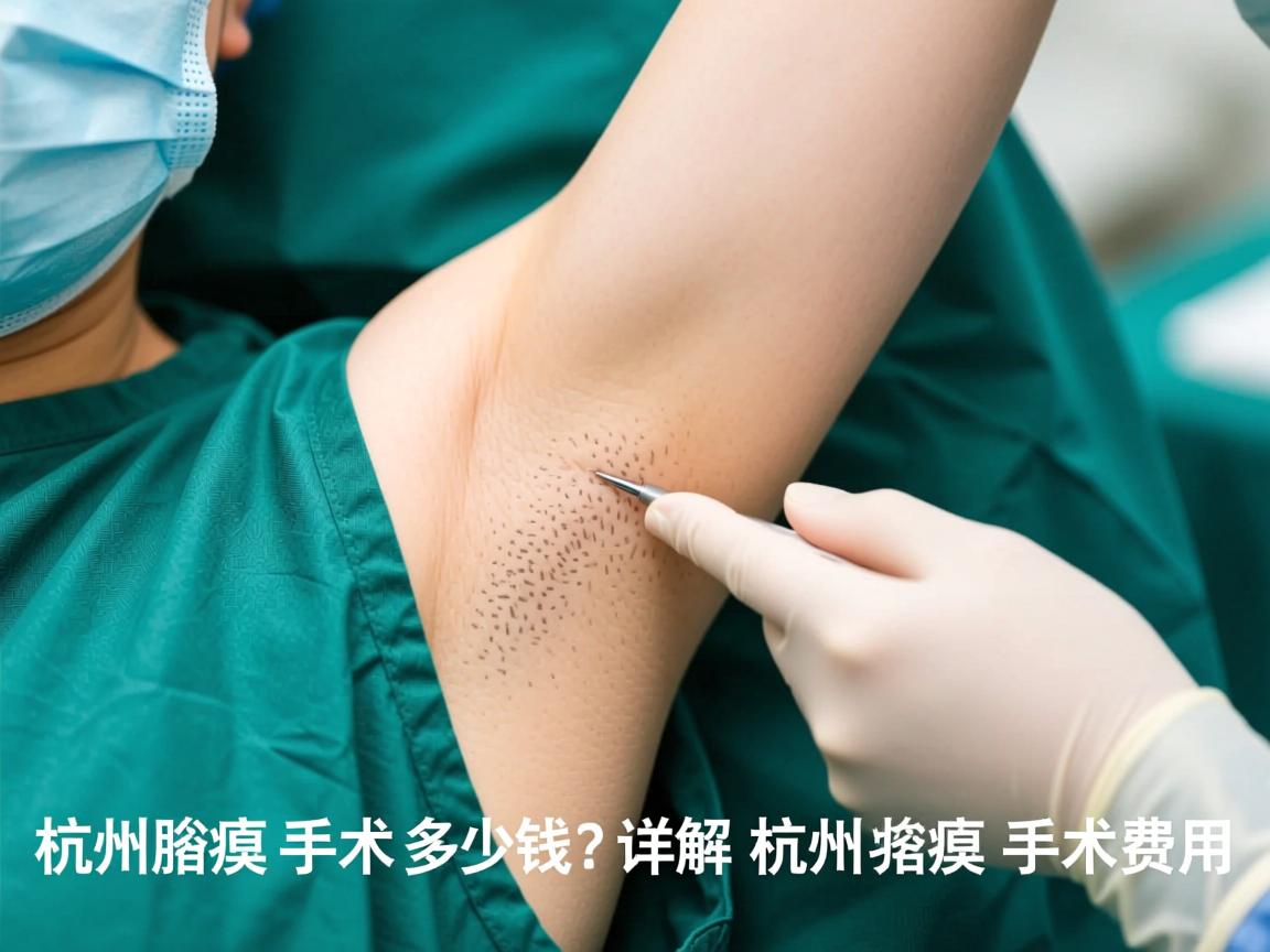 杭州腋臭手术多少钱?详解杭州腋臭手术费用 杭州腋臭手术多少钱?详解杭州腋臭手术费用