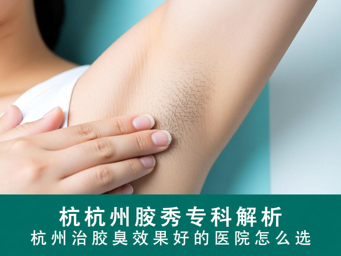 杭州腋秀专科解析，杭州治腋臭效果好的医院怎么选
