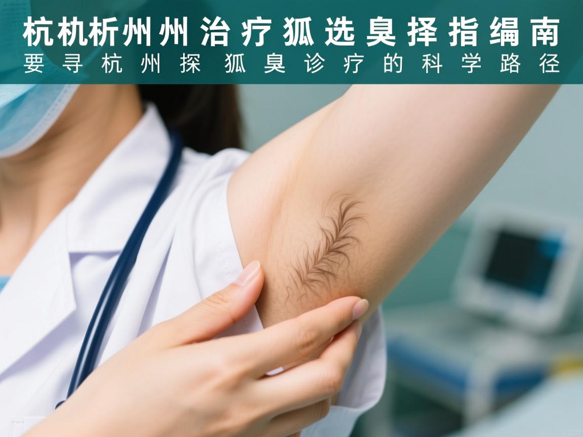 杭州治疗狐臭选择指南，探寻杭州狐臭诊疗的科学路径