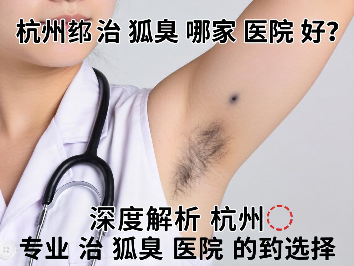 杭州治狐臭哪家医院好？深度解析杭州专业治狐臭医院的选择