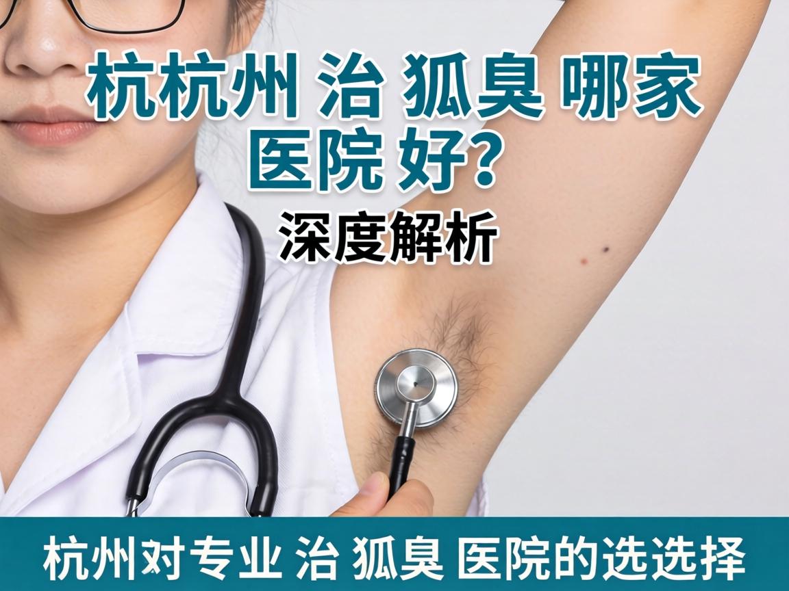 杭州治狐臭哪家医院好？深度解析杭州专业治狐臭医院的选择