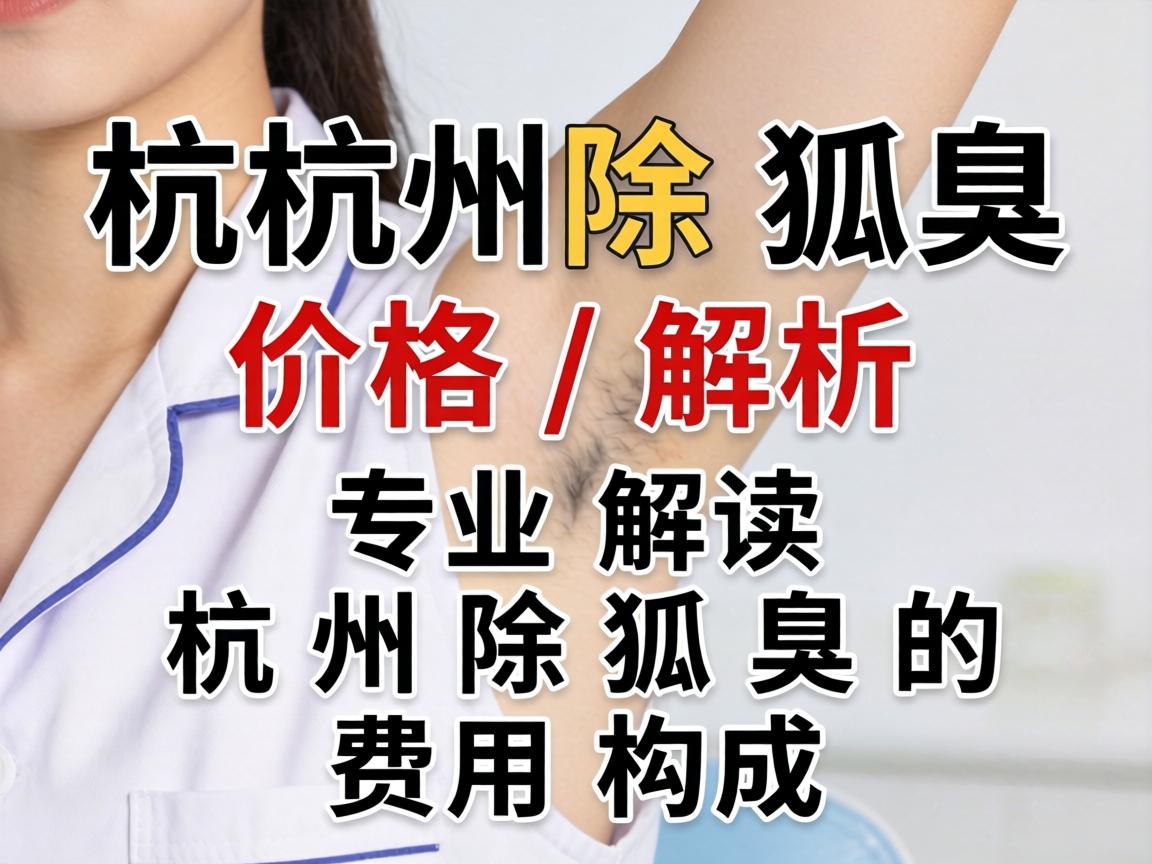 杭州除狐臭价格解析，专业解读杭州除狐臭的费用构成
