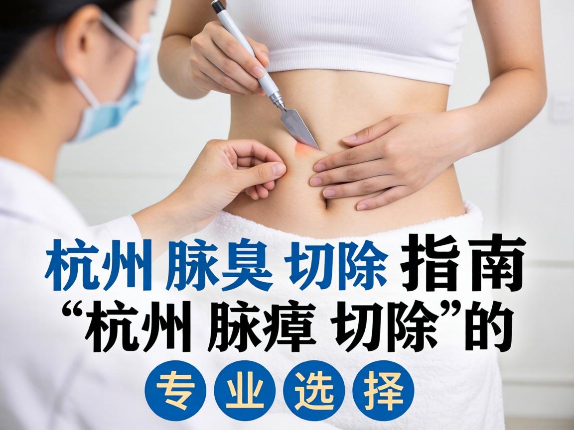 杭州腋臭切除指南，详解杭州腋臭切除的专业选择