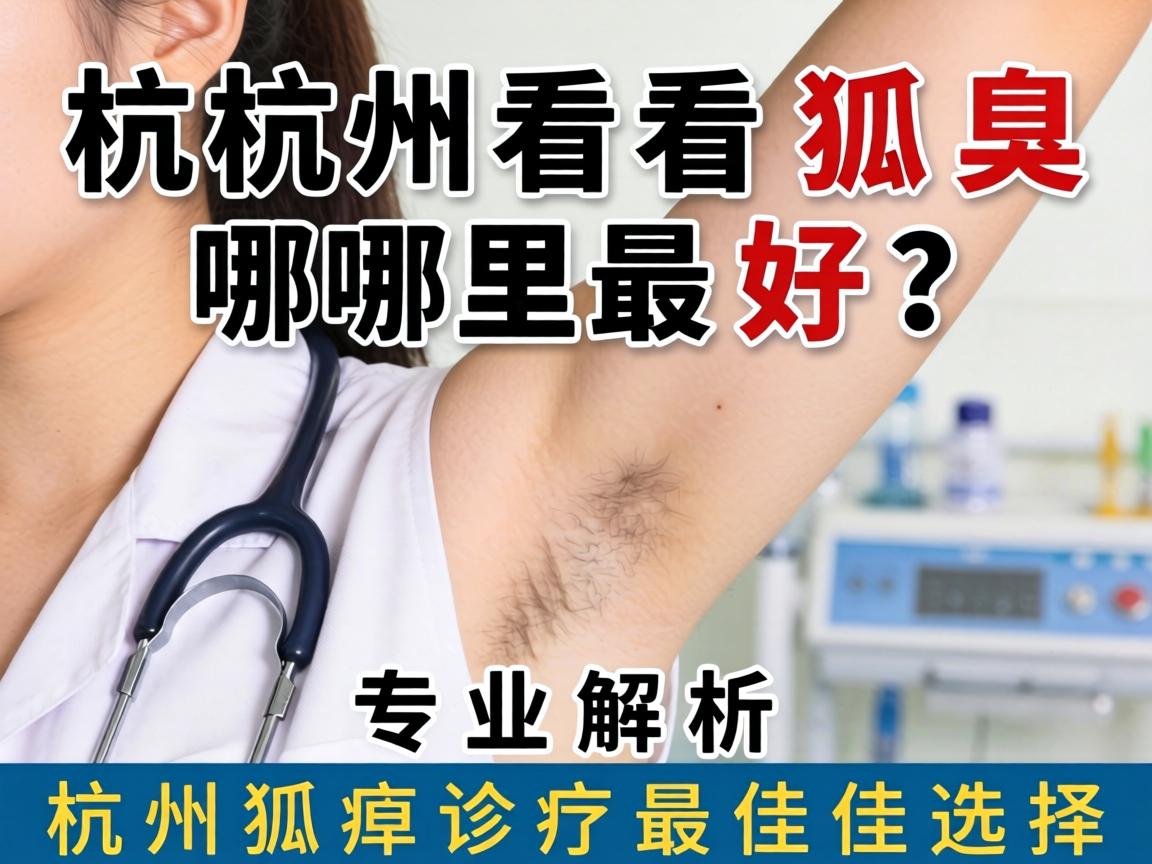 杭州看狐臭哪里最好？专业解析杭州狐臭诊疗最佳选择