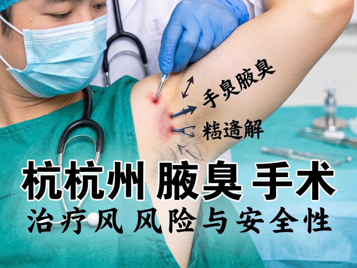 杭州腋臭手术解惑，详析杭州腋臭手术治疗风险与安全性