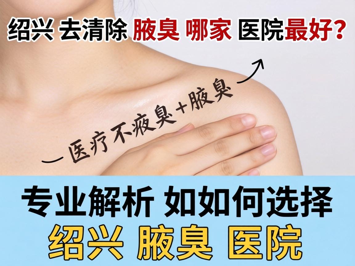 绍兴去除腋臭哪家医院最好？专业解析如何选择绍兴腋臭医院