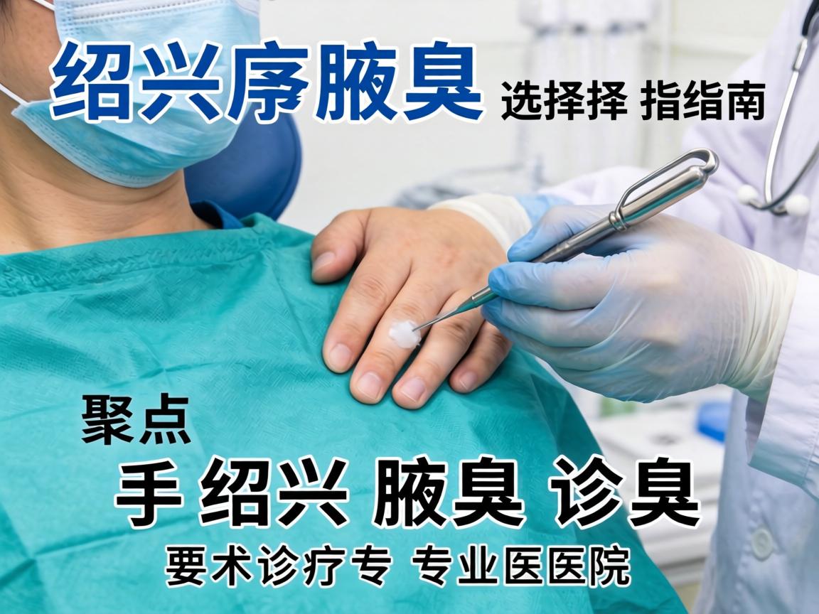 绍兴腋臭手术选择指南，聚焦绍兴腋臭诊疗专业医院