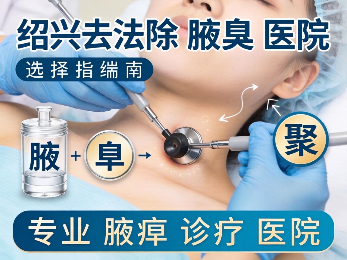绍兴去除腋臭医院选择指南，聚焦专业腋臭诊疗医院